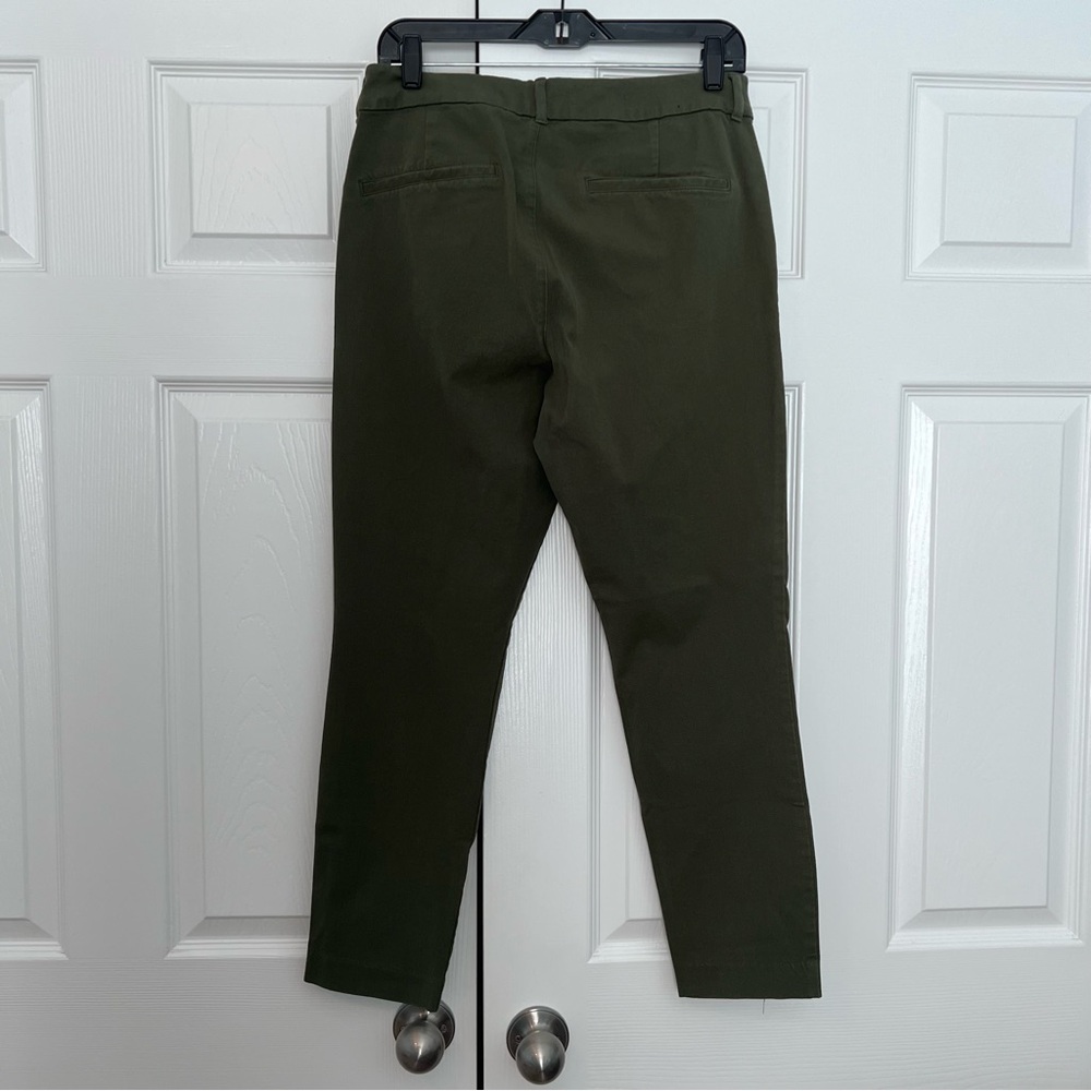 Old Navy Green Pixie High Rise Pant Size 12 - Picture 2 of 6